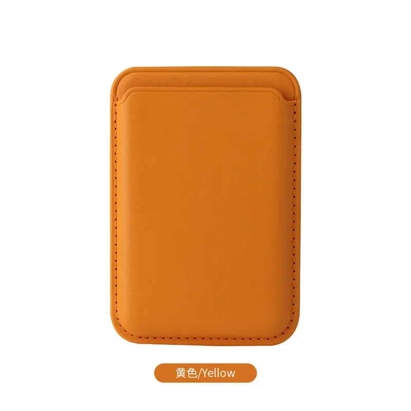 Magnetic Leather Wallet Card Holder and Phone Stand