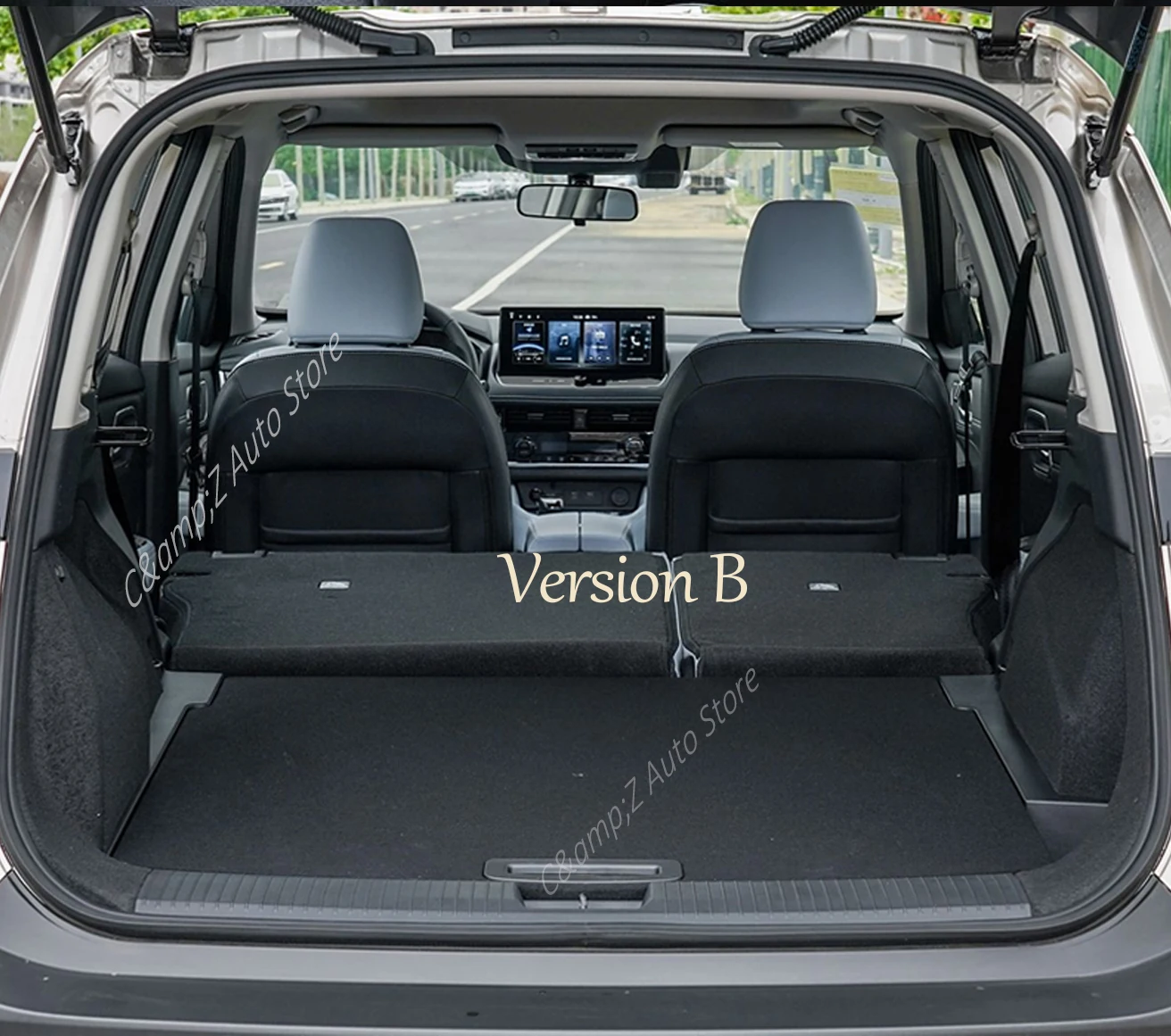 MCDA Gepäcknetz Für Nissan X-Trail Rogue T33 2022-2025 - Elastische Kofferraum-Organisation
