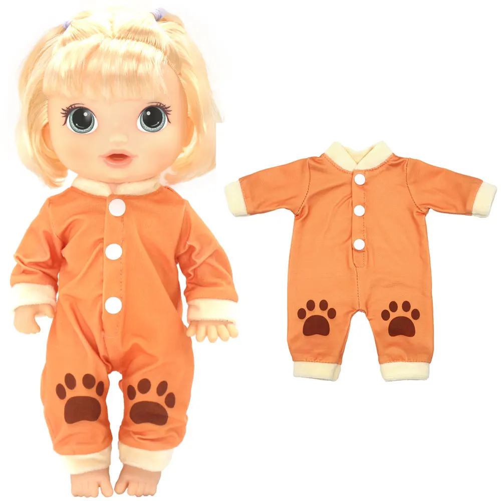 2022 Doll Clothes Suit For 12 Inch 30CM Baby Alive Doll Toys Crawling Doll  Accessories