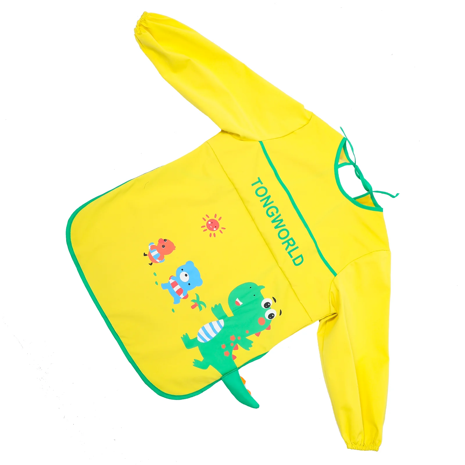 

Children's Apron Kids Aprons Smock Painting Autumn And Winter Long Sleeve Polyester