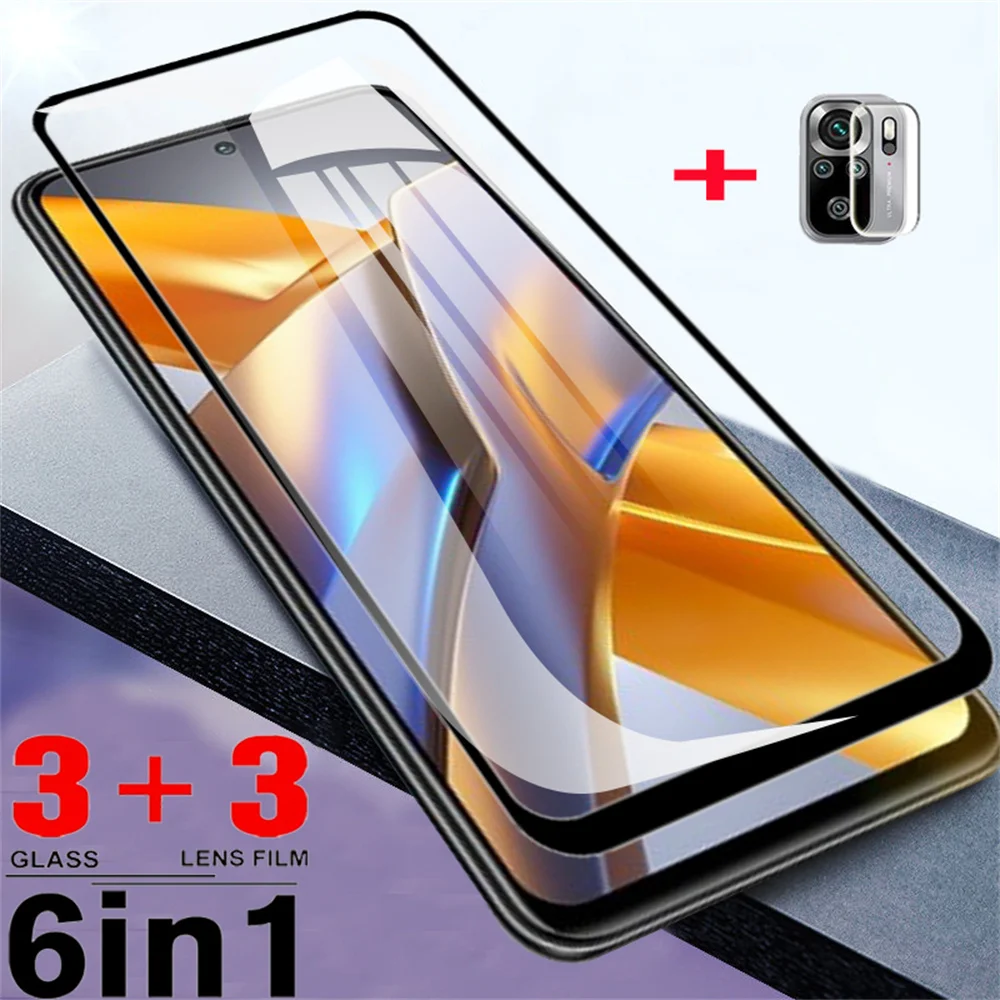 

Security Protection For Poco M5s Tempered Glass For Xiaomi Poco M4 Pro 5G Smooth Camera Film Poco M 5 4 Screen Protector PocoM5
