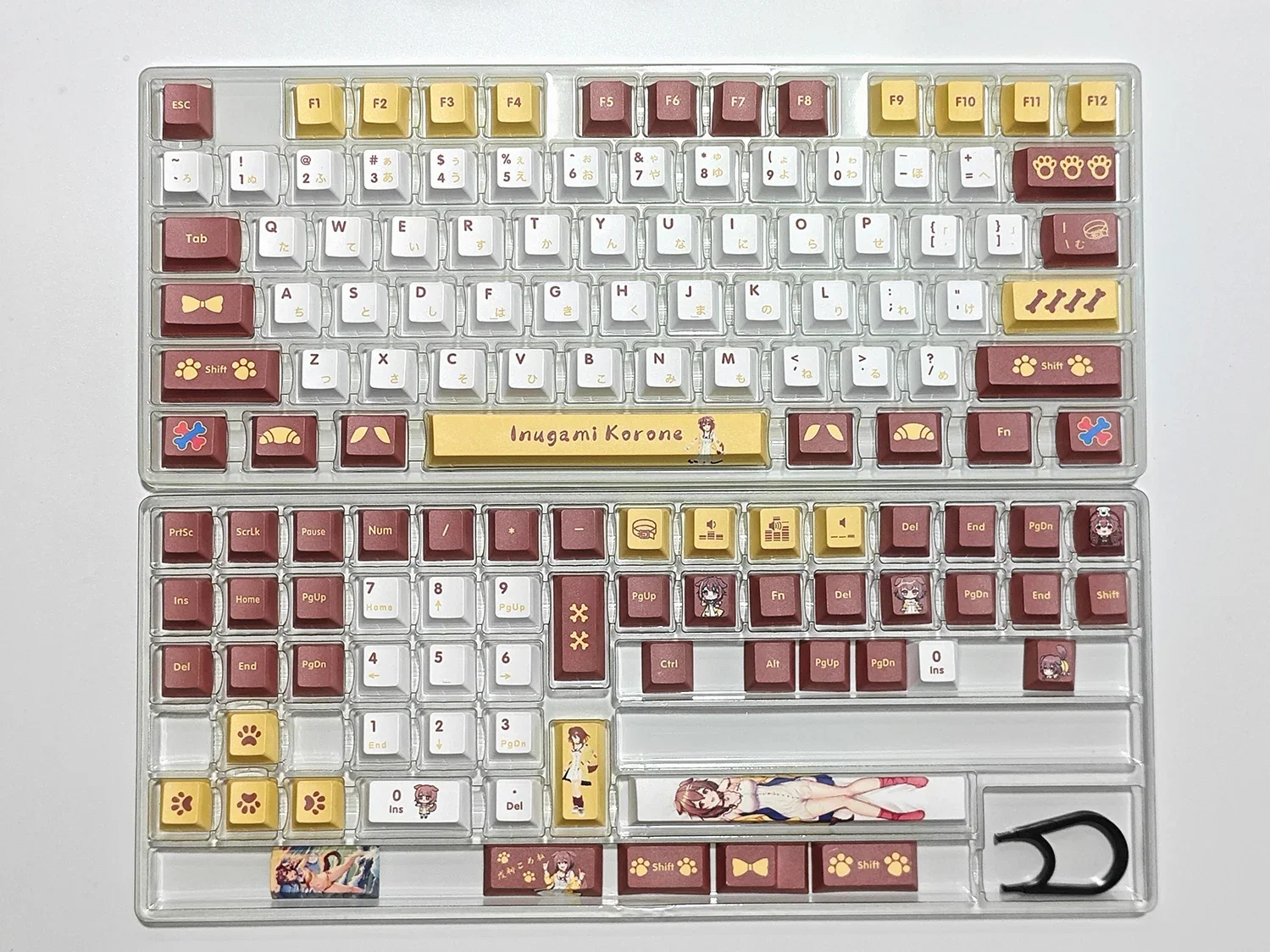 Vtuber, Hololive Key Cover, PBT, DYE, SUB, Cherry MX Switch, 132