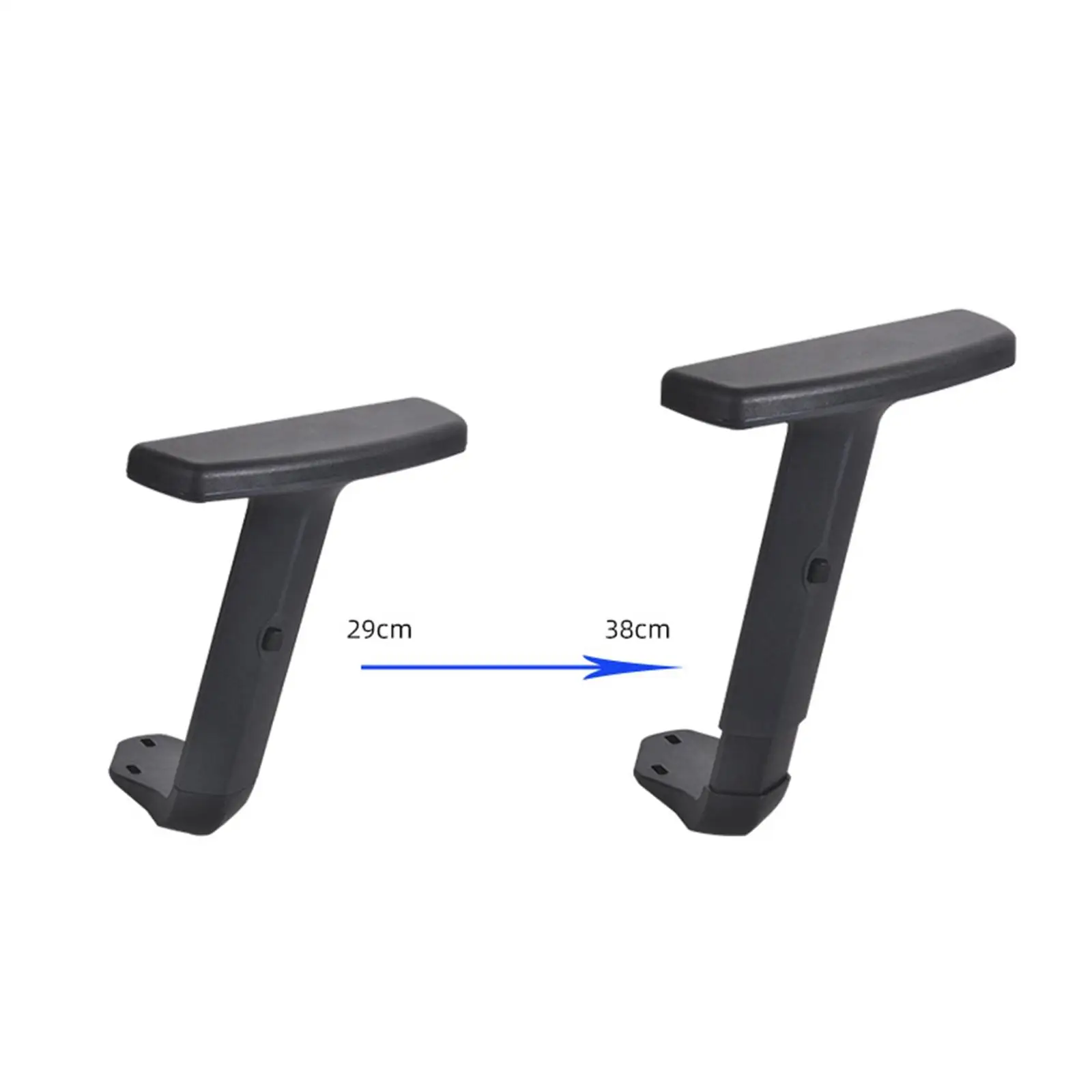 Office Chair Armrest Height Adjustable Fits Most Gaming Chairs with