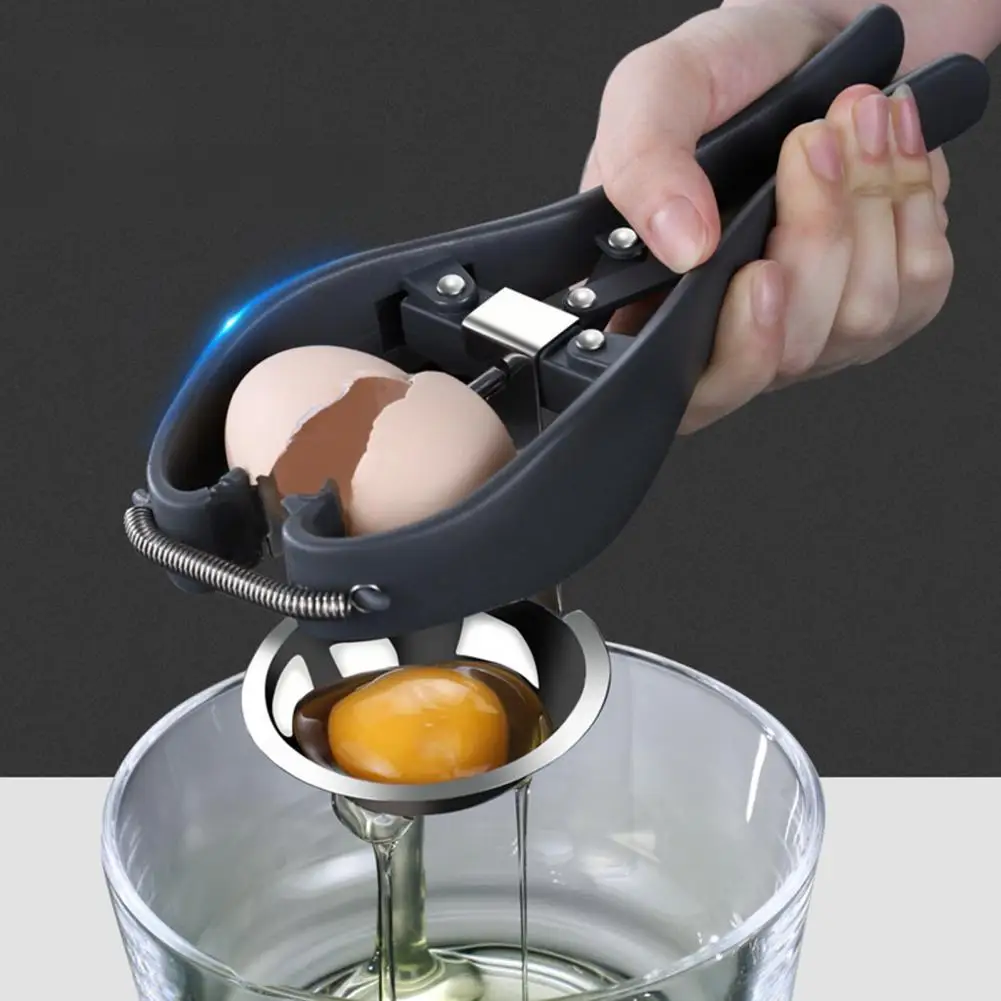Egg Shell Opener Egg Cracker Tool Hard Boiled Peeler Fish-Shaped Design Kitchen Gadget for Quail Eggs And Baking