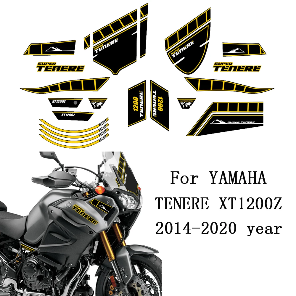 For YAMAHA SUPER TENERE XT1200Z XT 1200 Z Tank Pad Protective Stickers Windshield Windscreen 2014 2015 2016 2017 2018 2019 2020 летний шампунь в бачок омывателя liquimoly windshield super concentrated cleaner 1517