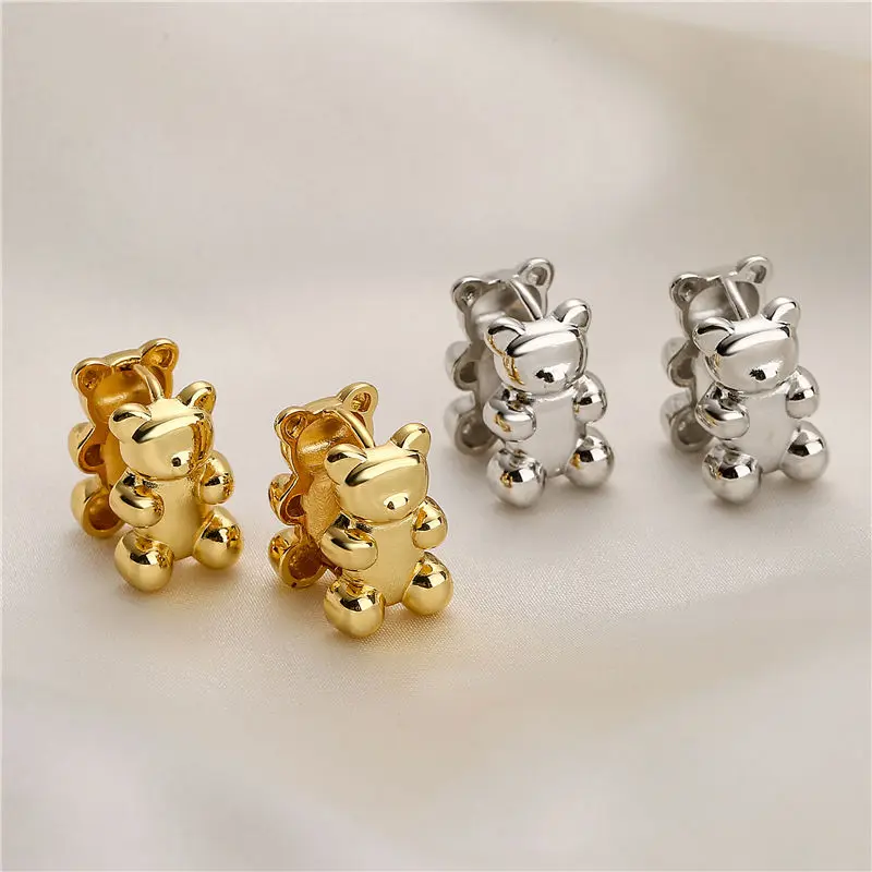Orecchini A Cerchio Con Mucca In Argento 925 – Gioielli Carini Per Donna, Ipoallergenici, Regalo Idea (Misura 18mm)
