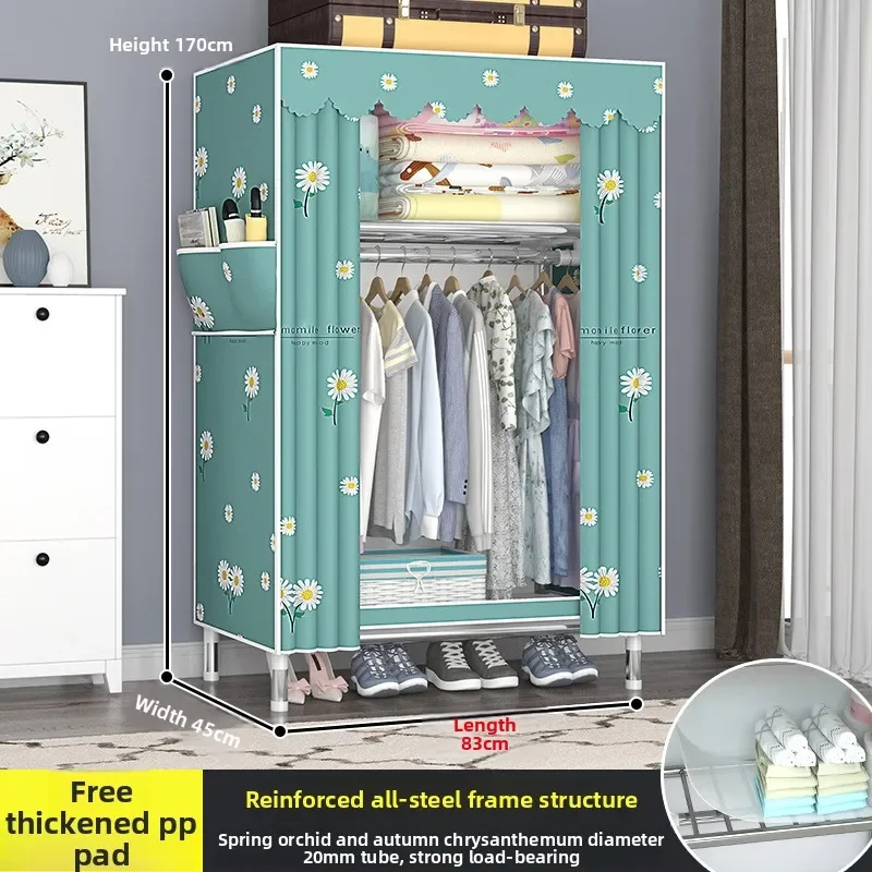 تجميع الملابس النسيجية الاقتصادية المحمولة خزانة غ...