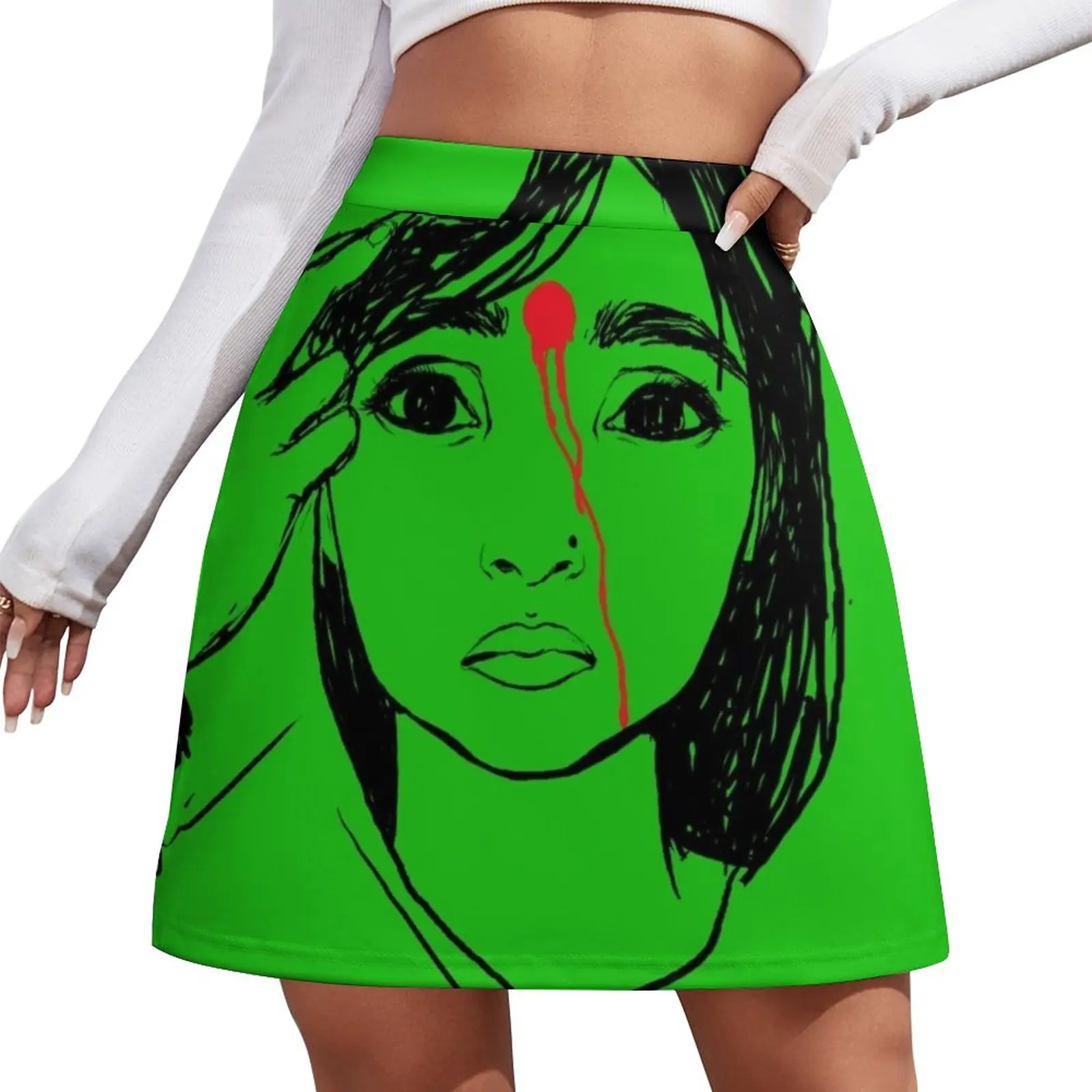 

Number 350 Mini Skirt Woman skirts 90s aesthetic Woman skirt