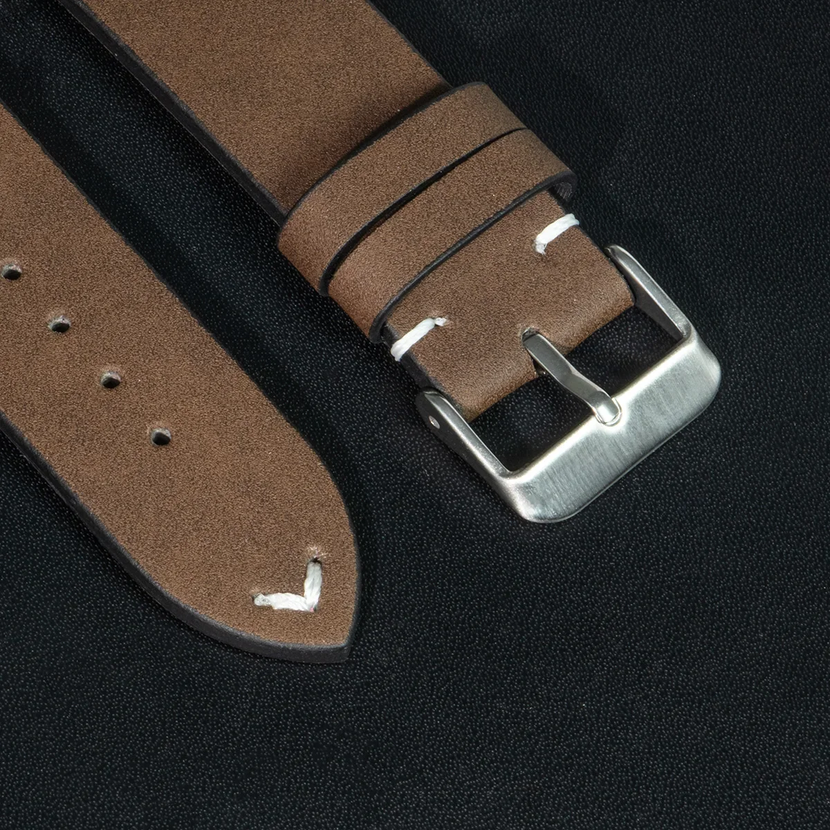 Premium Leather Watch Strap - Elegant Replacement Band