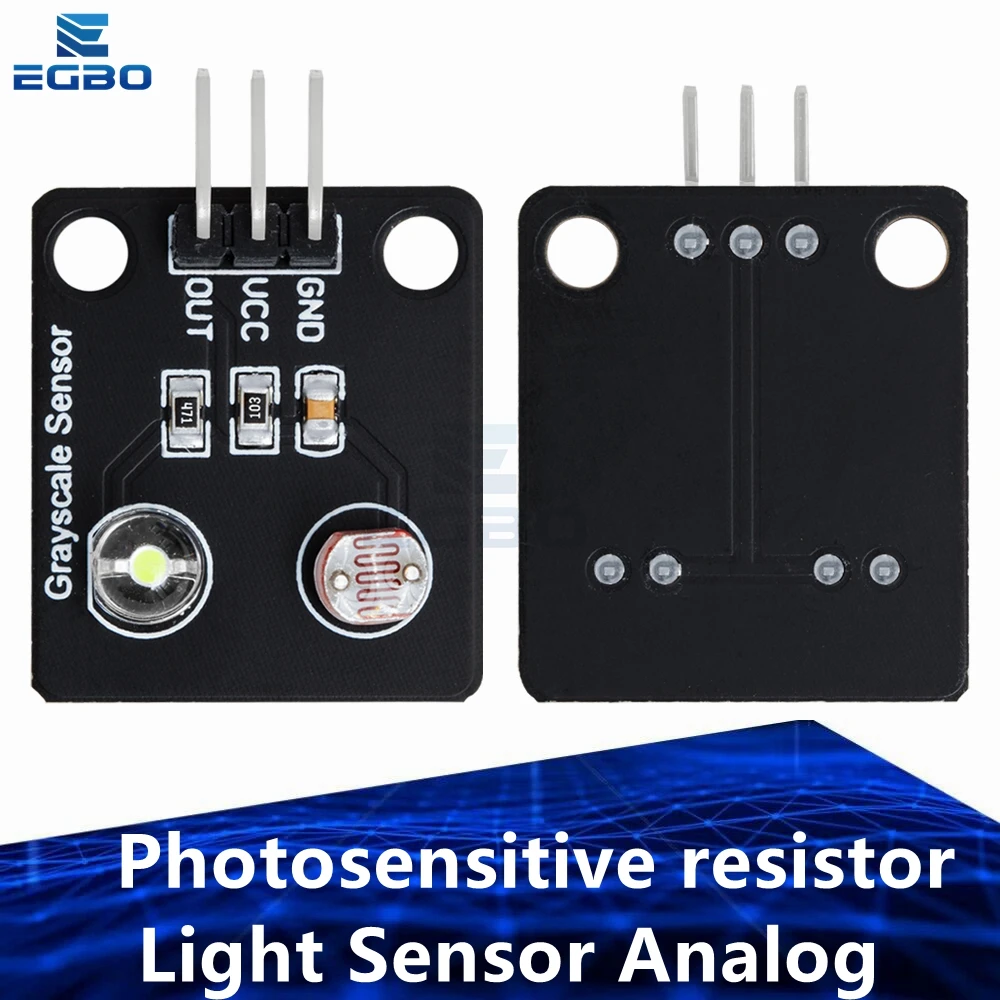 Photosensitive-resistor-Light-Sensor-Analog-Grayscale-Sensor-Electronic ...