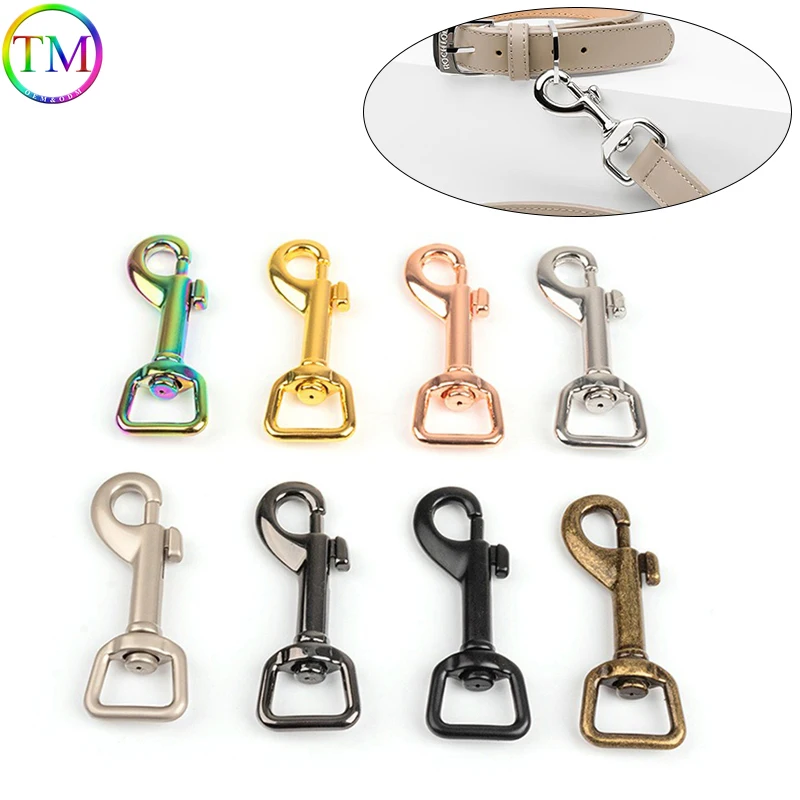 15/20/25/30mm Metal Snap Hook For Bag Handbag Belt Purse Strap Shoulder Bag Chain Connector Buckle Swivel Trigger Clip Clasp