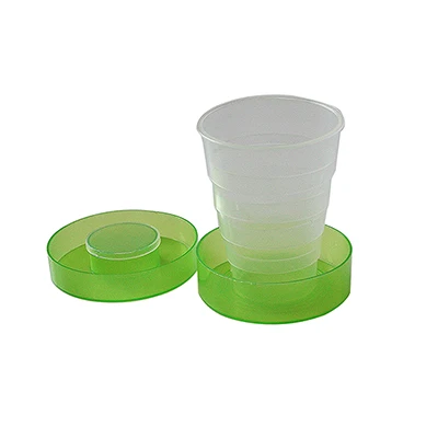 1pc Portable Silicone Retractable Folding Water Bottl Outdoor Travel Telescopic Collapsible Drinking Bottle Folding Water Glass