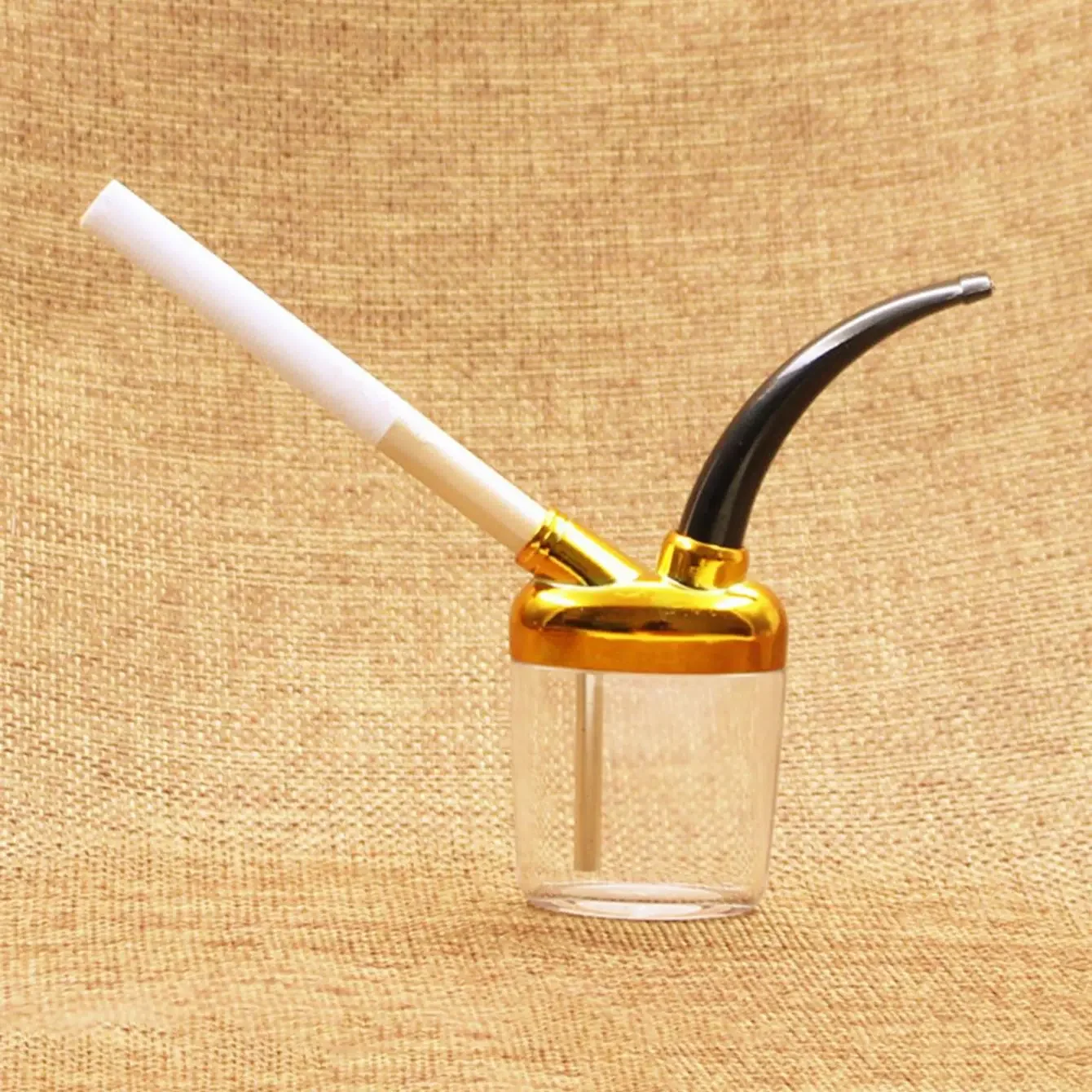 1pc-Mini hookah pot healthy filtering hookah pipe holder portable and convenient
