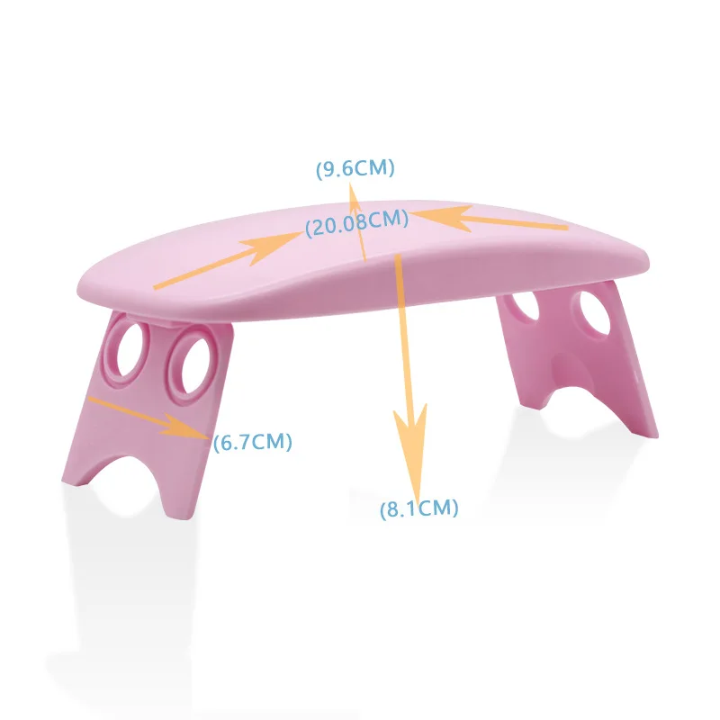 Foldable Nail Hand Rests Manicure Support Arm Stand Pillow Holder Desktop Nail Armrest Wrist Support Stylist Supplies nail art hand pillow nail hand rest nail arm rest