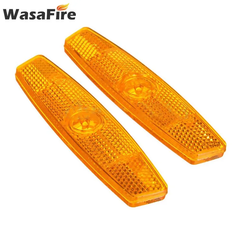 Bicycle Spoke Reflector Vintage Clip Bike Wheel Rim Reflective Light Night Safety Warning Lights 2pcs Cycling Accessories bicycle parts bike accessories