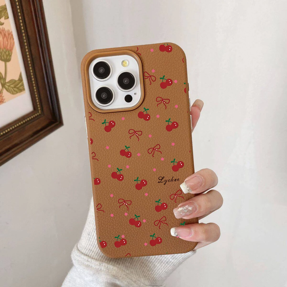 Cherry Bow Phone Case – Stylish and Durable Protective Cover