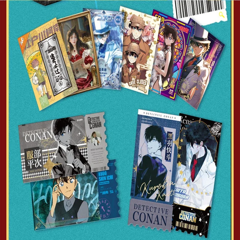 Kabag Vol.1 Detective Conan Cards Anime Collection Cards Mistery Boxes Board Games Toys Birthday Gifts for Boys and Girls