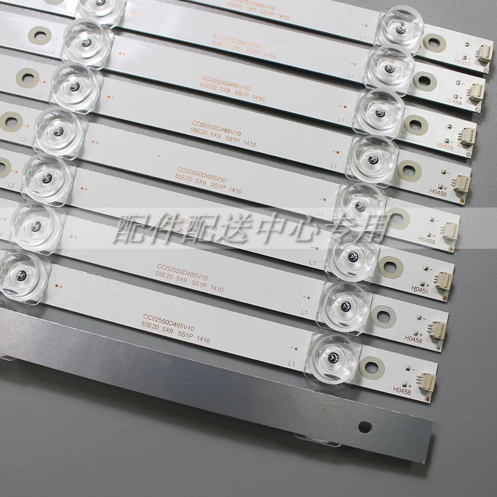 10Pcs x LED Ʈ Ʈ KONKA 55 TV LED55UC3 b55ucg55uc-qled55s61u 35022673 6-LEDs
