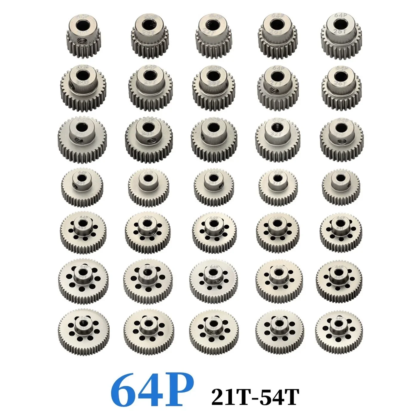 Pignon moteur RC 23T-30T en métal pour voiture 1/10