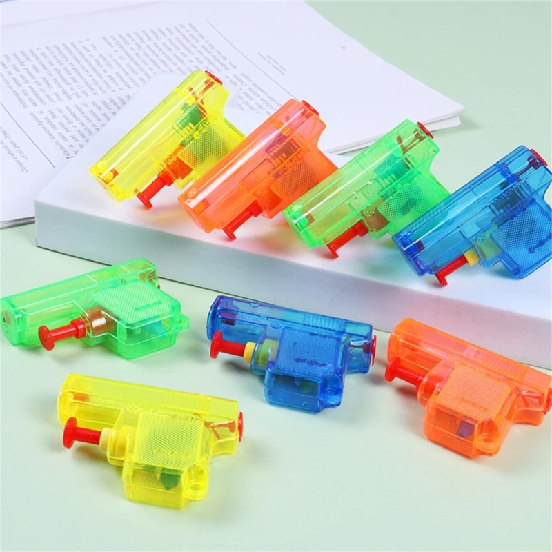 Small Watergun Children Outdoor Seasides Water Squirter Firing Kids Toy Swimming Pool Fight Toy Portable Handhold 5pieces