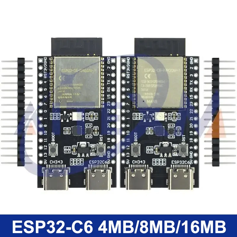 ESP32-C6 와이파이 및 블루투스 사물 인터넷 ESP 개발 보드 코어 보드, 아두이노용 ESP32-C6-DevKit C N4R2 N8R2 N16R2, ESP32 