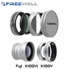 Freewell New Style Fujifilm 2-in-1 Macro Wide Angle Lens,1.5x Telephoto Lens,CPL/GMIST Filter for Fuji X100VI and X100V Cameras 1