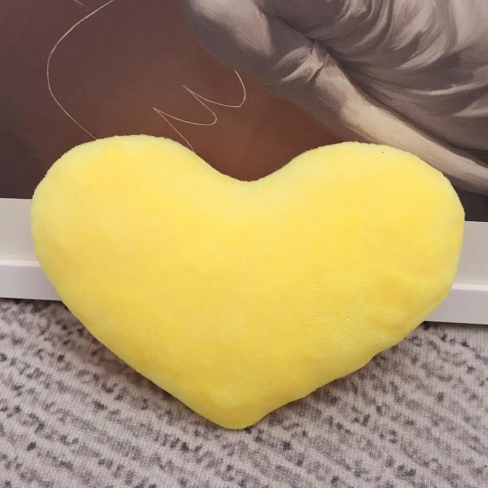 Heart Plush Toys Soft Pillow Kawaii Toy Lovely Gift for Birthday Home Decorative Valentines Day Decorative Soft Stuffed Pillow heart shape pillow