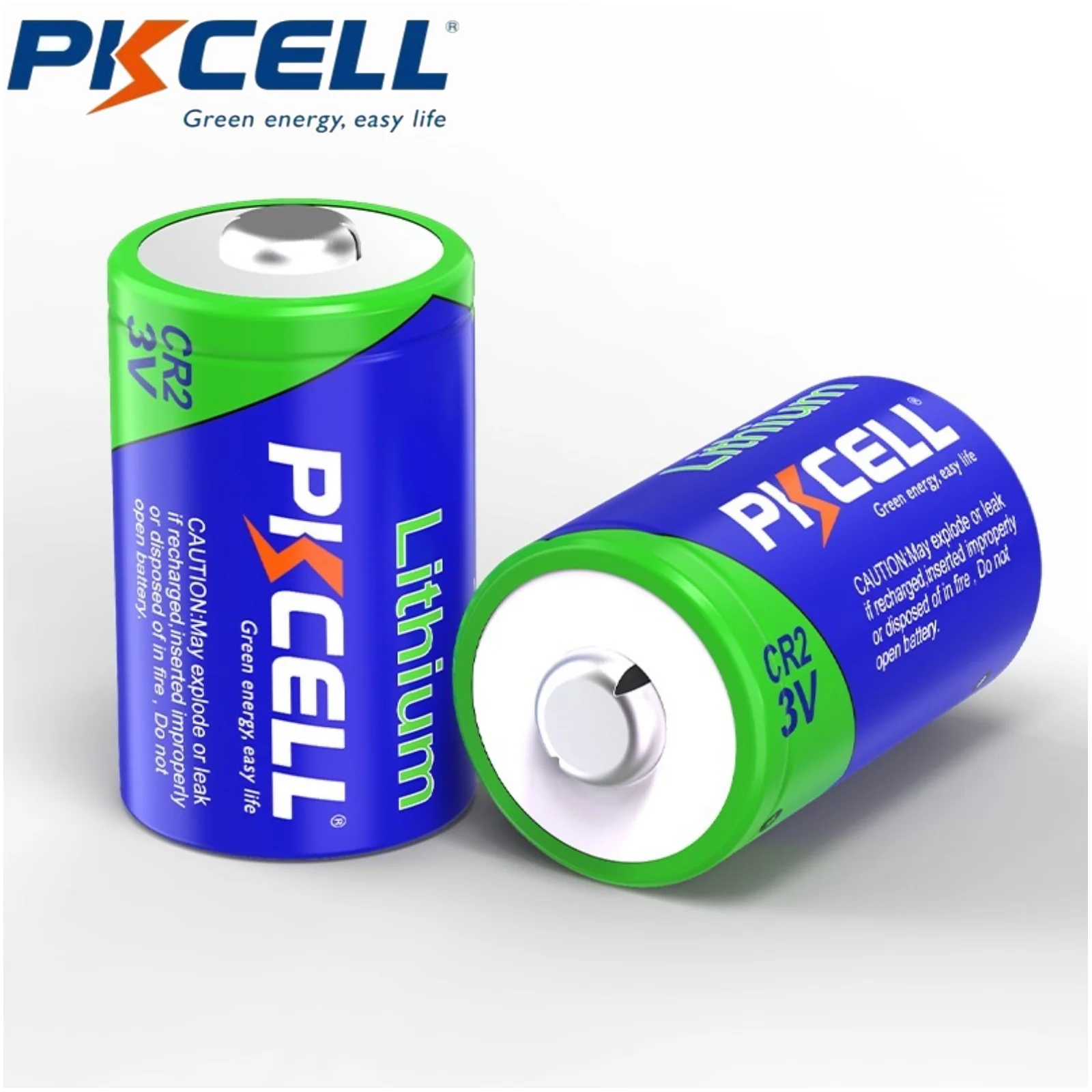 2PCS 3v 850mAh Lithium Battery CR2 CR15H270 for Digital Camera Photographic Device LED Flashlight