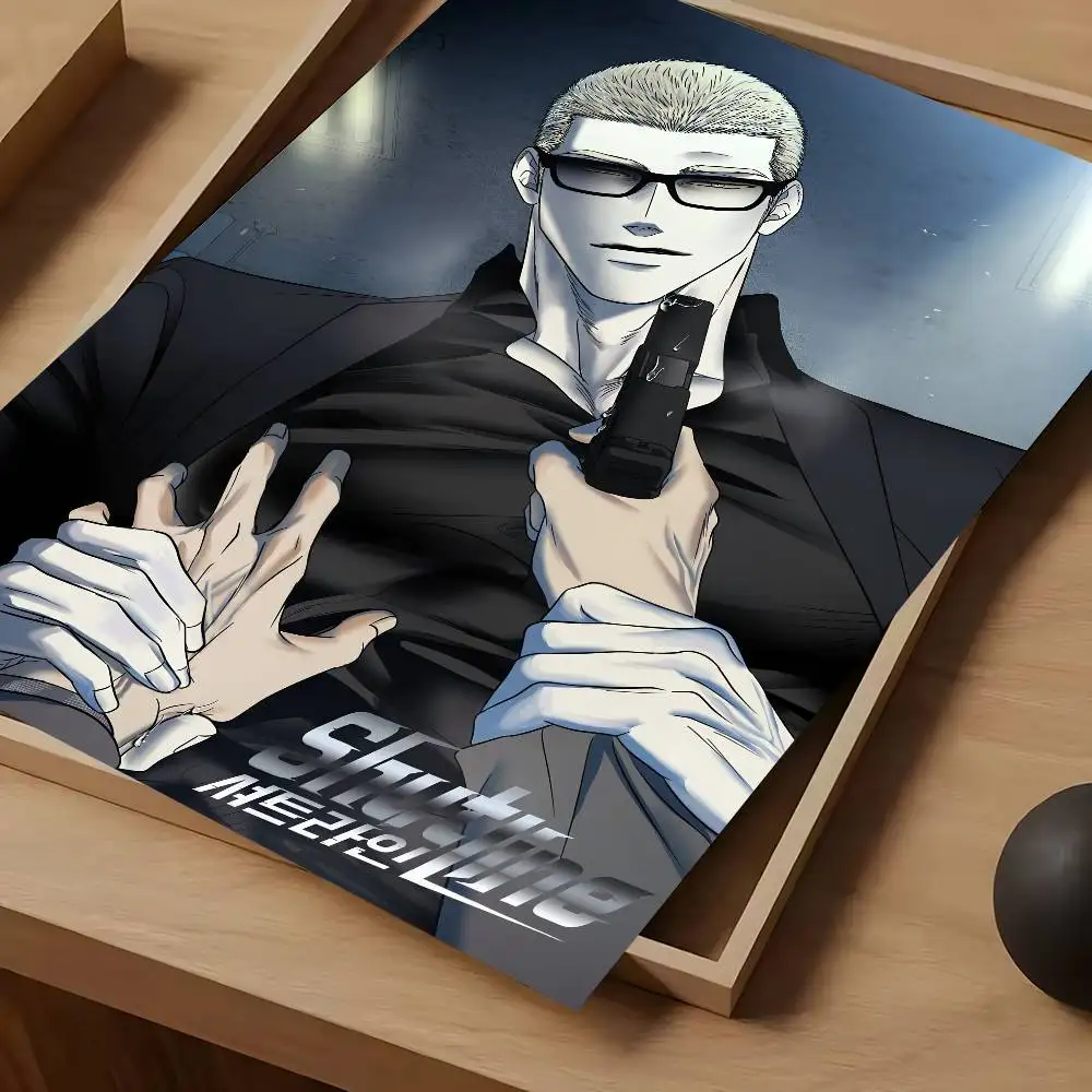 Anime S-Shutline Jake Gillan Moon Shingun Poster Wasserdichte Filmplakate Hochwertiger Wandkunstdruck für Raumdekoration Geschenk – Detail 14