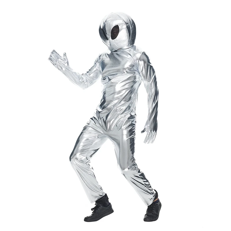 

Halloween Costumes Alien Space Party Performance Costume Funny UFO Astronaut Performance Costume