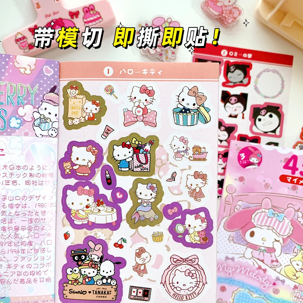 450 sanrio sticker book｜TikTok Search