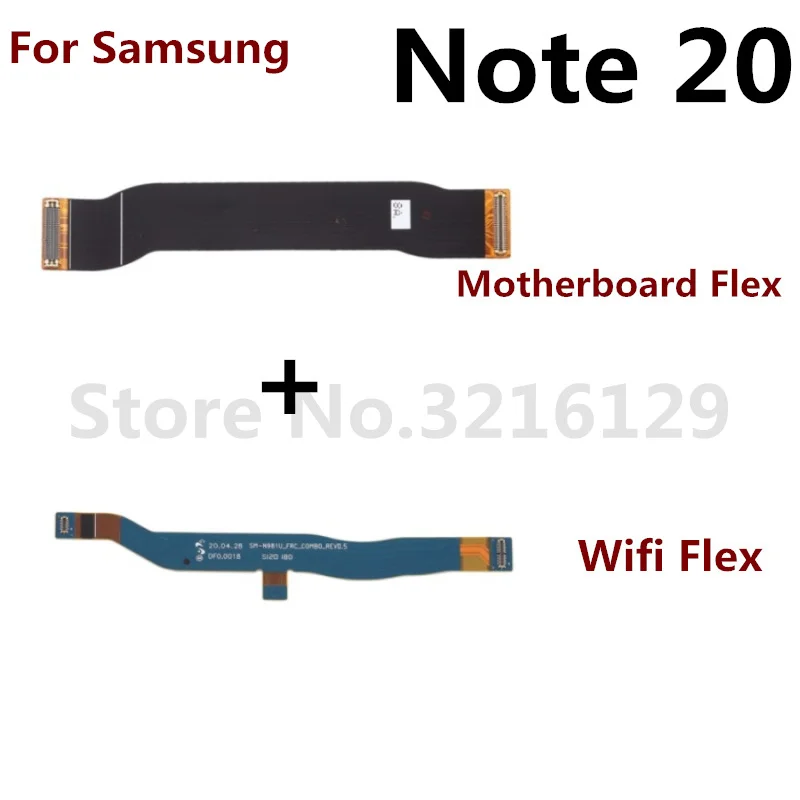 Enhanced Product Title: Premium Main Board Motherboard with LCD Screen & WiFi Connector Flex Cable for Samsung Galaxy Smartphones