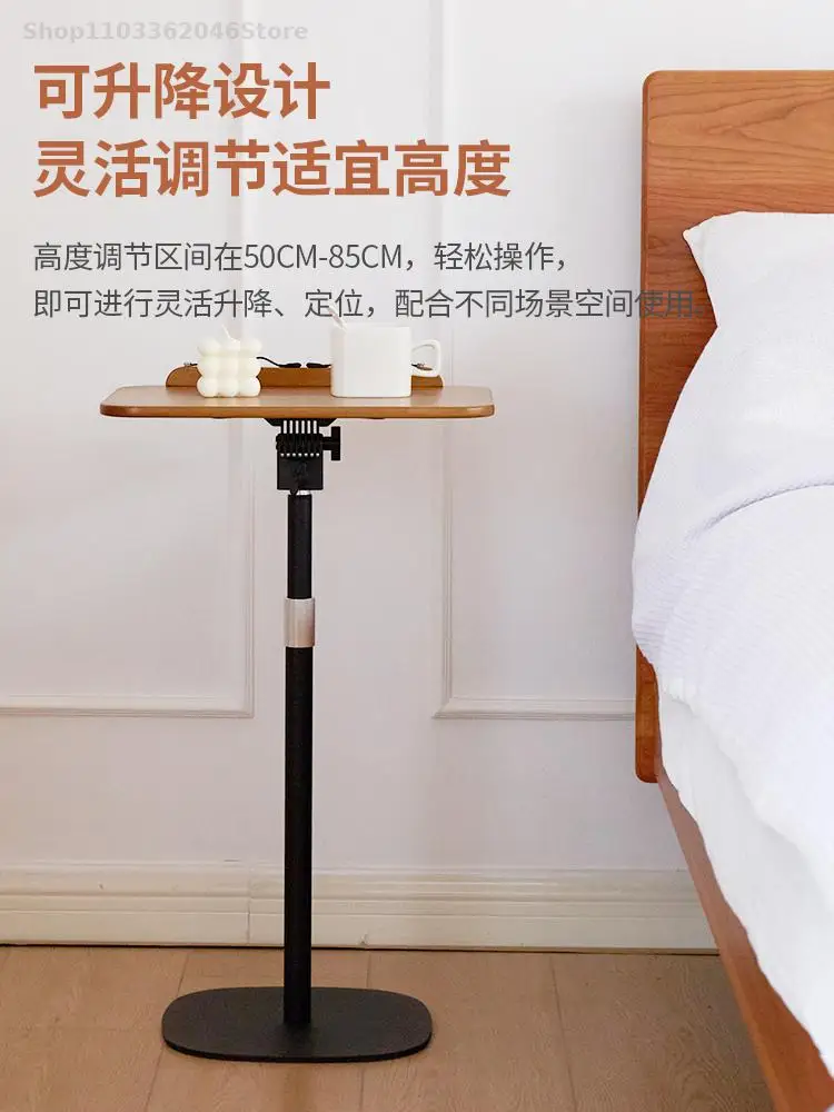 Sofa Side Table Nordic Living Room Simple Lifting Coffee Table Bedside Small Removable Multifunctional Solid Wood Small