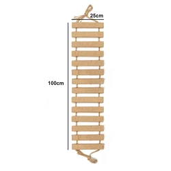 Elevated Cat Adventure Tower with Sisal Rope and Scratching Post (100cm)