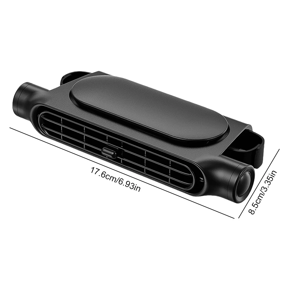 Car Cooling Fan Rechargeable Car Seat Headrest Fan Cooling Backseat Fan Summer Accessories for Sedan SUS RV Truck