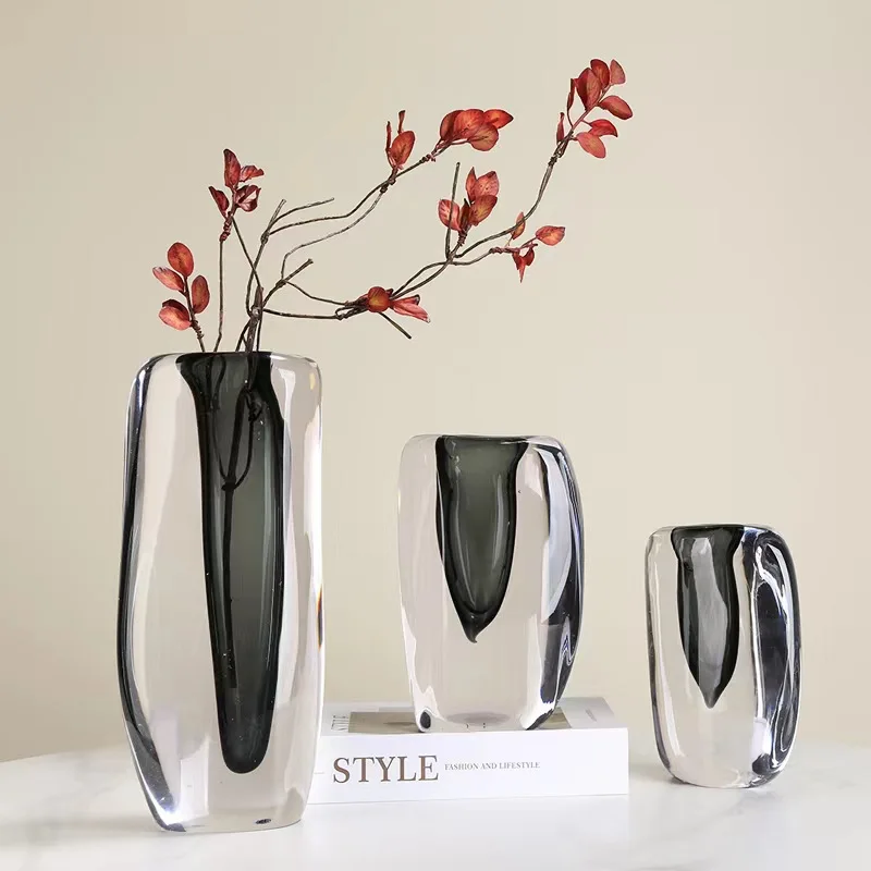 

Modern Luxury Ceramic Vase Flower Arrangement Dried Flower Decoration Black Gold Vase Living Room Decoration Flower Vase Home