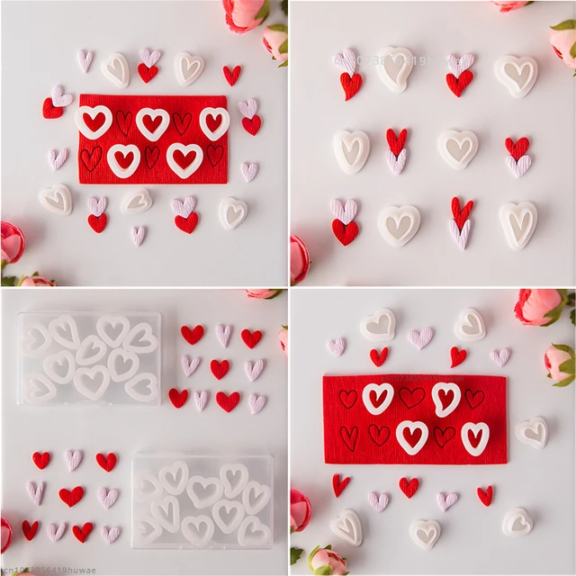 Anti Valentines Candy Heart Clay Cutters