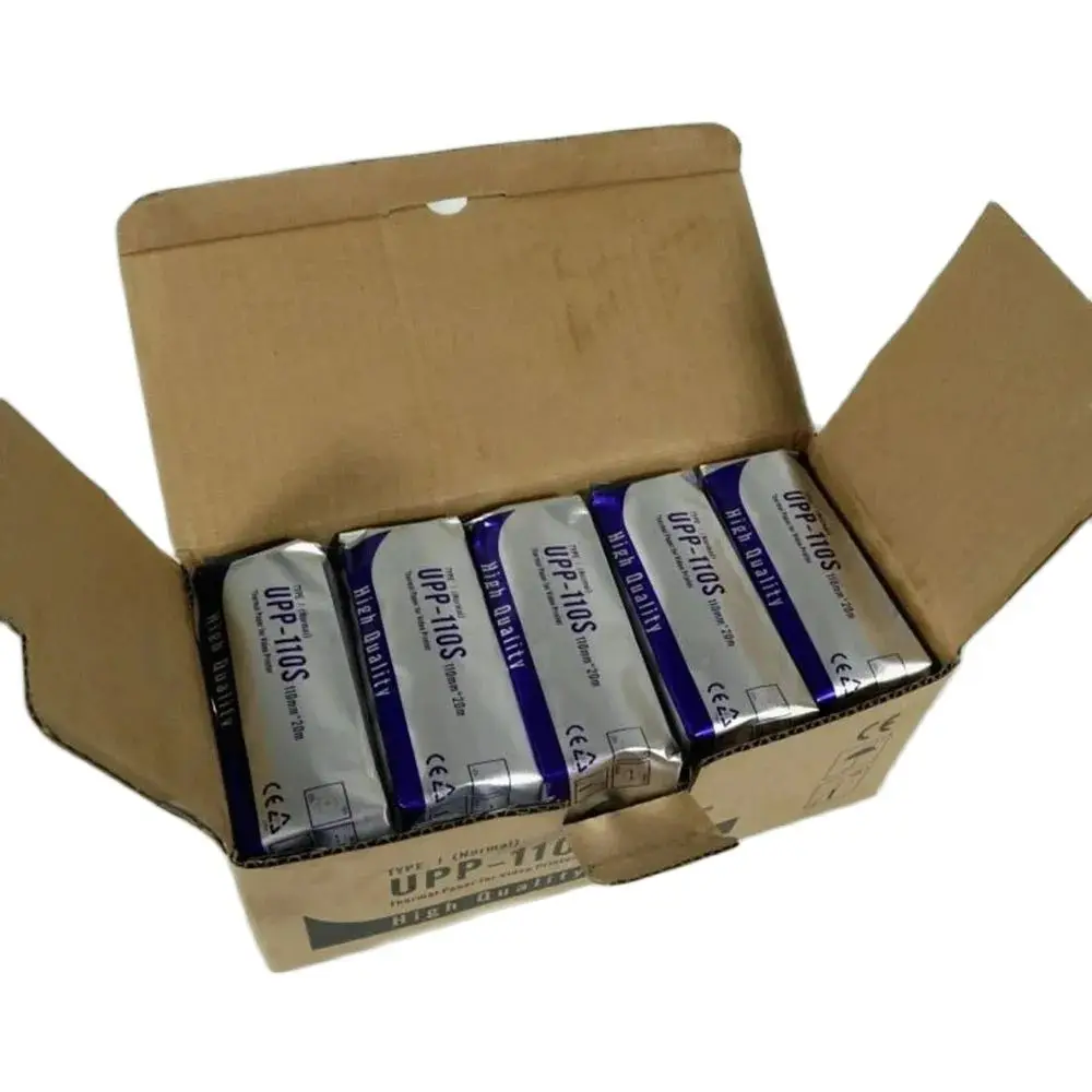 미쓰비시용 일본 UPP-110S 열 인쇄 용지, 초음파 용지,  UP-890 UP-895MD UP-D895 UP-897MD UP-10 롤