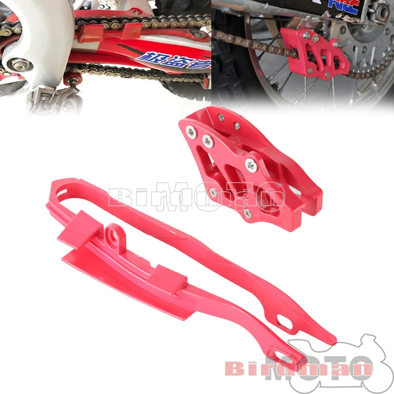 

For Honda CRF250R CRF250X CRF450R CRF450X 00-2007 Motocross Swingarm Chain Slider Guard Chain Guide Bracket Protector CRF/CR 125