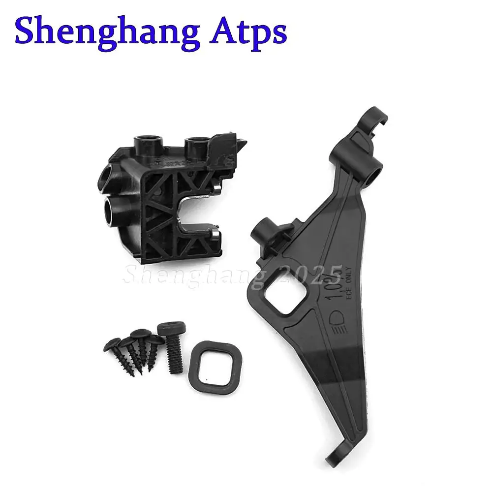 KANGYEBAIHUODIAN Links/Rechts 4G0998121A 4G0998122A Koplamp Beugel Clip Sluiting Reparatie Kit Fit for Audi A6 C7 2011-2017 (Color : Left Side