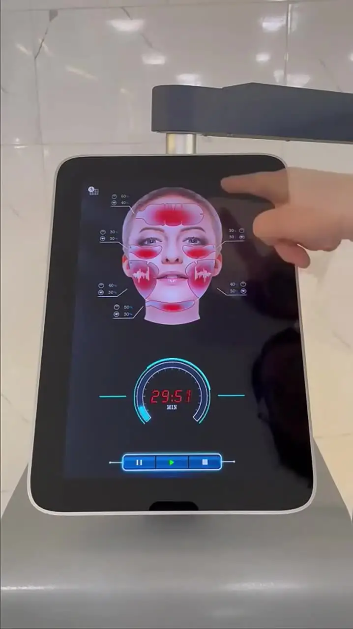 Профессиональный elle ems Muskels timulator Maschine Hochfrequenz rf peface em Gesichts lifting Falten Airport Torinoheit Gesicht Ge