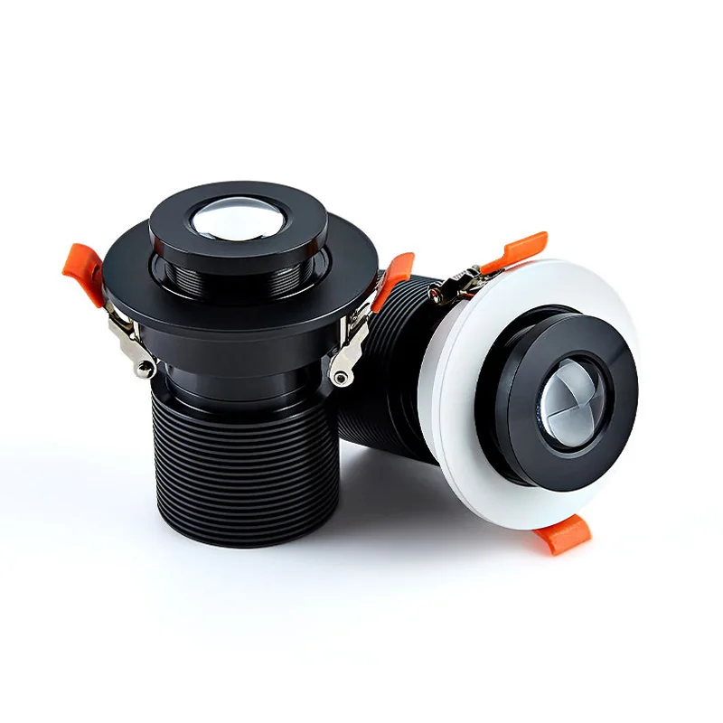 Embedded Zoom Recessed Dimmable Downlights 1560 Degrees 7w 9w 12w 15w