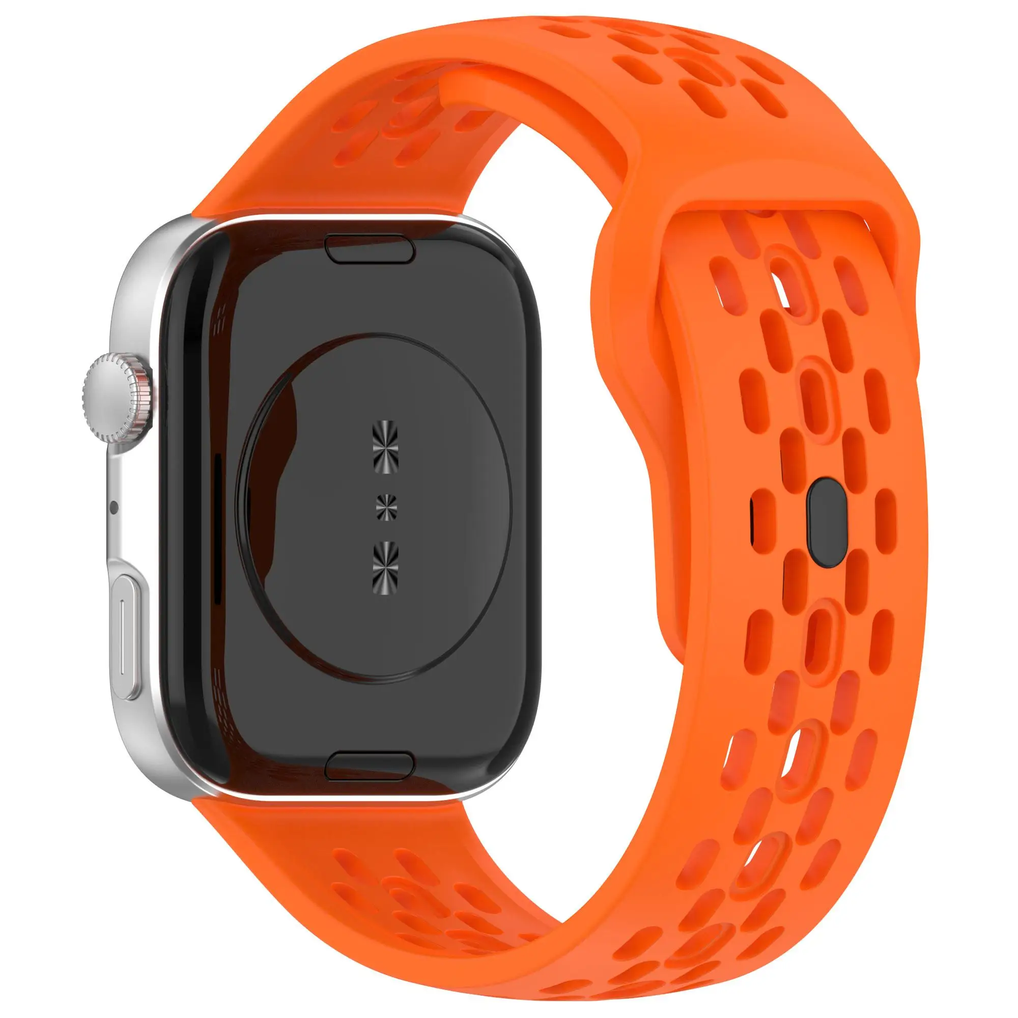 Versatile 2-in-1 Silicone Watch Strap and Case - Adjustable Replacement Band