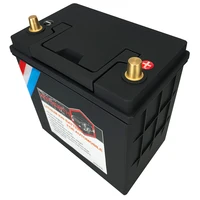 Batterie de voiture 12V LiFePO4 25Ah 680CCA batterie de remplacement automobile au Lithium avec 100A BMS pour voitures, suv, berlines, camions, fourgonnettes 5