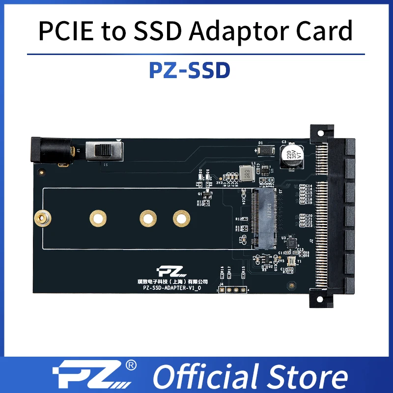 puzhi-pz-ssd-memory-module-fpga-extension-board-m2-interface-nvme-protocol-pcie-to-ssd-adapter-card