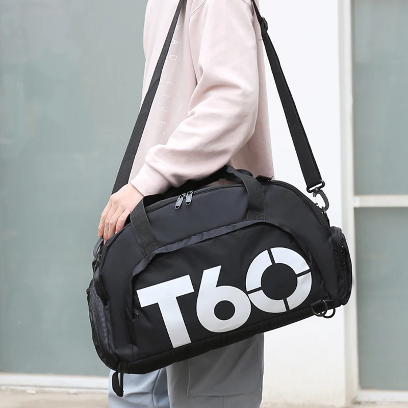 Sports Bag for Man Gym Travel Backpack Large Capacity Bagwet and dry separation Swimming Soccer Training Nature Hike Sport Bags 2
