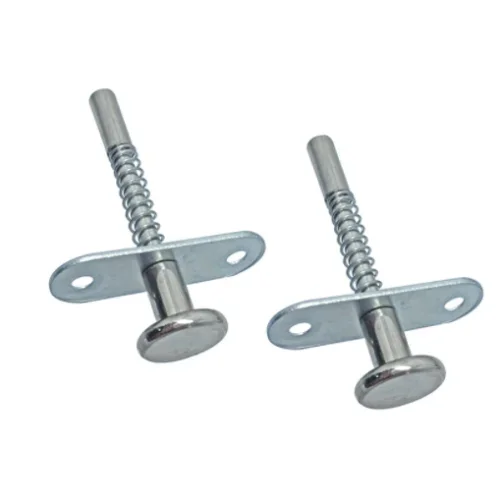 Door Latch 2pcs Plunger Latches Spring-Loaded
