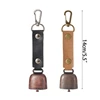 Portable Bear Bells Brass Wind Chimes Backpacks Tent Pendant Anti-Lost Pet 6