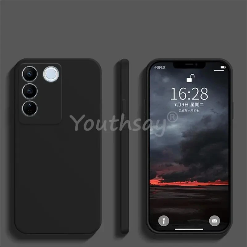 Soft Original Liquid Silicone Phone Bumper Case Cover Coque  Shell