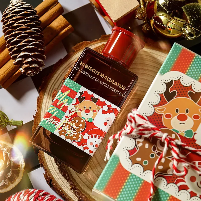 Frischer Damenduft mit Hibiskus-Lebkuchen-Note, langanhaltend, ideal als Weihnachtsgeschenk oder für den täglichen Gebrauch, Bestseller_voghion.com